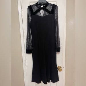 Long sleeve lace dress size M